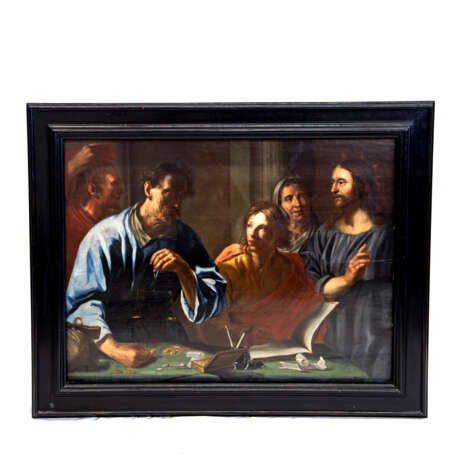 JORDAENS, JACOB, Umkreis (J.J.: 1593-1678, Maler in Antwerpen), "Christus bei dem Geldwechsler" - Foto 2
