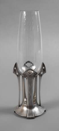 WMF Geislingen Vase mit Metallmontierung - photo 1