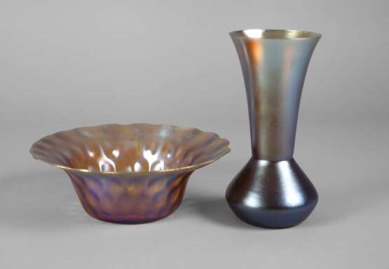 WMF Ikora Vase und Schale Myraglas - Foto 1