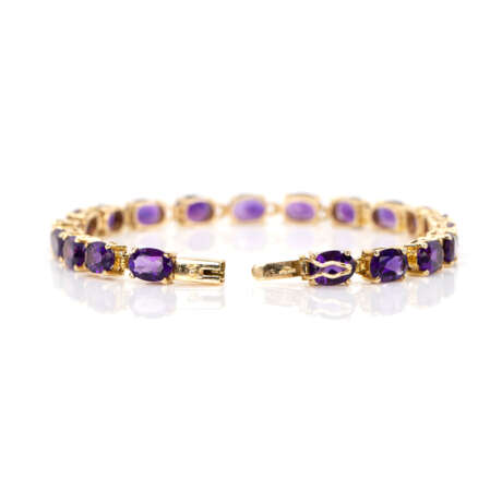 Damenarmband mit Amethystbesatz - фото 5