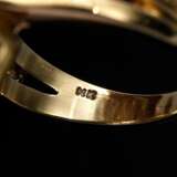 Gelbgold 585 Ring im Art Deco Stil mit Brillanten (zus. ca. 5.32ct/VSI-P/TC-C(M-O)) 11,3g, Gr. 60 - Foto 5