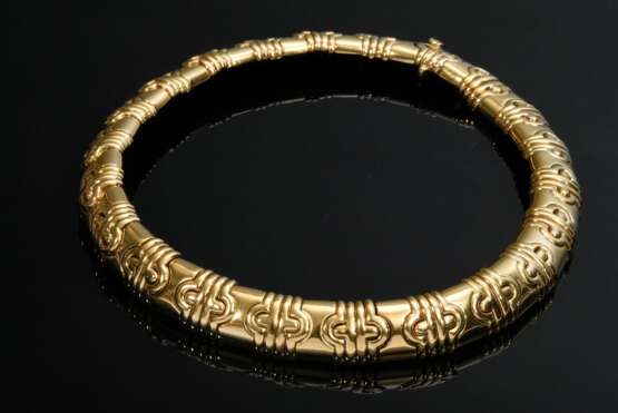 Bulgari Gelbgold 750 "Parentesi" Collier, sign., 160g, L. 39,5cm - фото 1