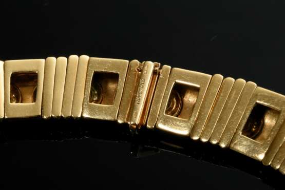 Bulgari Gelbgold 750 "Parentesi" Collier, sign., 160g, L. 39,5cm - фото 3