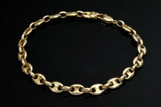 Gelbgold 750 Ankerketten Armband, 17,5g, L. 21,5cm - фото 1