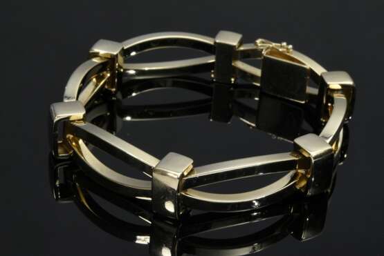 Gelbgold 585 Armband, 26,3g, L. 18,7cm, leichte Tragespuren - фото 1