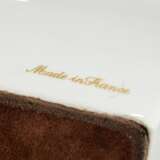 Hermès Aschenbecher mit Druckdekor „Rebhuhn und Ähren“, 19x15,5cm - photo 5