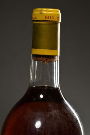 Flasche 1983 Château d´Yquem, Lur Saluces, Sauternes, Süßwein, 1,5l Magnum, konstante Kellerlagerung - Foto 3