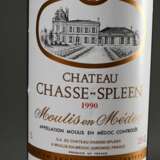 Flasche 1990 Chateau Chasse-Spleen Moulis en Médoc, Rotwein, Bordeaux, Magnum 1,5l, konstante Kellerlagerung - фото 2