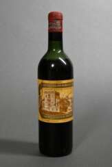 Flasche 1961 Chateau Ducru-Beaucaillou, Rotwein, Bordeaux, Saint Julien, 0,75l, ms, durchgehend gute Kellerlagerung, Etikett und Kapsel beschädigt