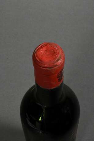Flasche 1961 Chateau Ducru-Beaucaillou, Rotwein, Bordeaux, Saint Julien, 0,75l, ms, durchgehend gute Kellerlagerung, Etikett und Kapsel beschädigt - фото 4