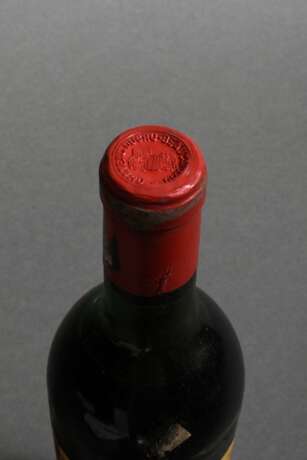 Flasche 1973 Chateau Ducru-Beaucaillou, Rotwein, Bordeaux, Saint Julien, 0,75l, ms, durchgehend gute Kellerlagerung, Etikett und Kapsel beschädigt - фото 4