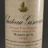 Flasche 1967 Chateau Giscours, Grand Cru Classe, Margaux, Rotwein, Schlossabfüllung, 0,75l, in - фото 2