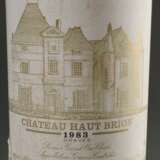 Flasche 1983 Chauteau Haut Brion premier Grand Cru Classe, Rotwein, Pessac-Leognan, 0,75l, konstante Kellerlagerung - photo 2