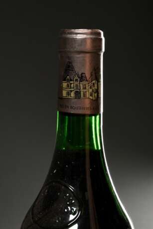 Flasche 1983 Chauteau Haut Brion premier Grand Cru Classe, Rotwein, Pessac-Leognan, 0,75l, konstante Kellerlagerung - Foto 3