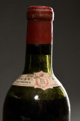 Flasche 1948 Chateau Lafite Rothschild, premier grand cru classe, Rotwein, Bordeaux, Pauillac, 0,75l, ms, Etikett und Kapsel beschädigt - photo 3