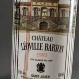 2 Flaschen 1993 Chateau Léoville Barton Saint Julien, Rotwein, Bordeaux, 0,75l, konstante Kellerlagerung - photo 2