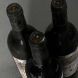 3 Flaschen 1995 Chateau Leoville Barton Saint Julien, Rotwein, Bordeaux, 0,75l, ms, durchgehend gute Kellerlagerung, Etiketten und Kapseln beschädigt - фото 4