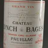 Flasche 1986 Chateau Lynch Bages Grand Cru Classe Pauillac, Rotwein, Bordeaux, 0,75l, konstante Kellerlagerung - photo 3