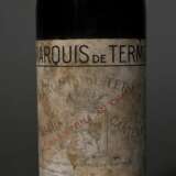 Flasche 1955 Chateau Marquis de Terme, Rotwein, Bordeaux, Margaux Cantenac, 0,75l, hs, durchgehend gute Kellerlagerung, Etikett und Kapsel beschädigt - Foto 2
