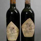 2 Flaschen 1955 Chateau Talbot, grand cru classe, Rotwein, Bordeaux, Saint Julien, 0,75l, ms, durchgehend gute Kellerlagerung, Etiketten und Kapseln beschädigt - фото 4
