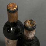 2 Flaschen 1955 Chateau Talbot, grand cru classe, Rotwein, Bordeaux, Saint Julien, 0,75l, ms, durchgehend gute Kellerlagerung, Etiketten und Kapseln beschädigt - фото 6