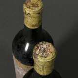 2 Flaschen 1955 Chateau Talbot, Rotwein, Bordeaux, Saint Julien, 0,75l, ms, durchgehend gute Kellerlagerung, Etiketten und Kapseln beschädigt - фото 4