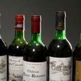 5 Flaschen Rotwein, Bordeaux, 0,75l: 2x 1979 Chateau Beaumont Haut- Médoc, 1x 1988 Chateau Haut- Rousset Premiéres Côtes de Blaye, 1x 1978 Chateau Mauvezin Saint- Emilion Grand Cru Classe und 1x 1973 Chateau Terrefort-Quancard Cru Exceptionnel, ko… - photo 6