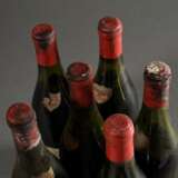 6 Flaschen 1953 Chambolle Musigny, Paul Bouchard & Cie., Rotwein, Burgund, 0,75l, ls - hs, durchgehend gute Kellerlagerung, Etiketten und Kapseln beschädigt - фото 5