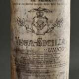 Flasche 1967 Bodegas Vega Sicilia-Vino Fino Unico, Spanien, Ribera del Duero Tempranillo, 0,75l, in, durchgehend gute Kellerlagerung, Etikett und Kapsel beschädigt - photo 2