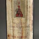 Flasche 1988 Brunello di Montalcino, Italien, Toscana, Rotwein, 0,75l, in, durchgehend gute Kellerlagerung, Etikett und Kapsel beschädigt - photo 2