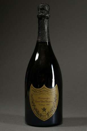 Flasche 1983 Moet & Chandon Champagner, Cuvee Dom Perignon Vintage, Epernay, 0,75l, Original Karton, Etikett und Kapsel etwas beschädigt - photo 1