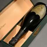 Flasche 1983 Moet & Chandon Champagner, Cuvee Dom Perignon Vintage, Epernay, 0,75l, Original Karton, Etikett und Kapsel etwas beschädigt - photo 4