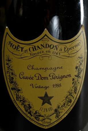 Flasche 1988 Moet & Chandon Champagner, Cuvee Dom Perignon Vintage, Epernay, 0,75l, konstante Kellerlagerung - photo 5