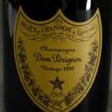 Flasche 1999 Moet & Chandon Champagner, Cuvee Dom Perignon Vintage, Epernay, 0,75l, Original Kasten, konstante Kellerlagerung - photo 3