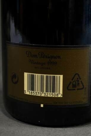 Flasche 1999 Moet & Chandon Champagner, Cuvee Dom Perignon Vintage, Epernay, 0,75l, Original Kasten, konstante Kellerlagerung - фото 4