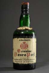 Flasche 1908 Amandio's Genuine Douro Port, Amandino Silva &amp; Filhos LTD, Oporto, Produce of Portugal, 0,7l