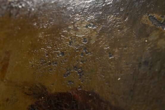 Unbekannter Künstler des 17./18Jh. "Weintrinker", in der Art von Frans Hals (1585-1666), Öl/Holz, 23x17,5cm (m.R. 26,5x21cm), Defekte der Maloberfläche, verschmutzt - фото 7