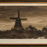 Ende, Hans am (1864-1918) "Die Mühle" 1894, Radierung, u. bez./betit., BM 42x75,8cm (m.R. 60x90cm), leicht fleckig und vergilbt - Foto 2