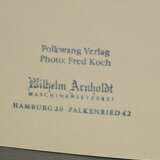 Koch, Fred (1904-1947) "Fotograf", Fotografie, verso bez. und gestempelt, Folkwang Verlag, 28,8x22,2cm, leichte Lagerungsspuren - Foto 2