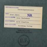 2 Thalemann, Else (1901-1985) "Reiseimpressionen, Pause", Fotografien auf Karton montiert, verso bez. und gestempelt, Freundeskreis Ernst Fuhrmann, Folkwang Verlag, 21,2x27cm (42,5x53,5cm), leichte Lagerungsspuren - фото 4