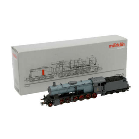 MÄRKLIN Dampflok mit Tender 37059, digital H0, - photo 1