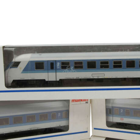 MÄRKLIN Konvolut von fünf IR-Wagen der DB, Spur H0, - photo 2