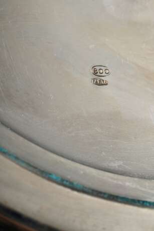 Fünfarmige Girandole auf oktogonalem Fuß in alter Façon, Silber 800 gefüllt, H. 41cm - Foto 5