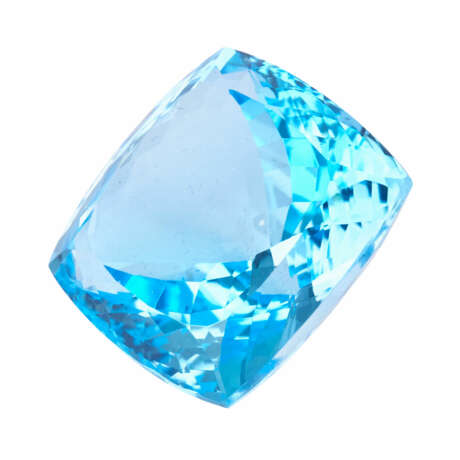 Blautopas, ca.76,9 ct. - Foto 2