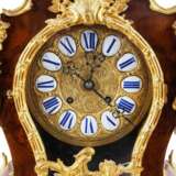 Horloge murale avec console style rococo. 19&egrave;me si&egrave;cle. Bronze Rococo 93 - photo 2