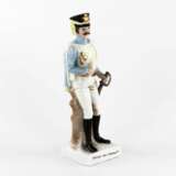 Hussard en porcelaine pendant les guerres napoleoniennes. Фарфор 22 г. - фото 2