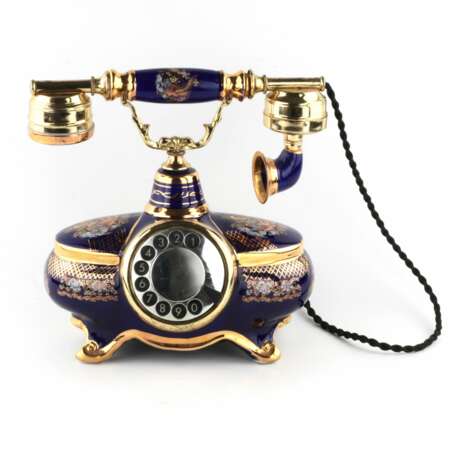 Telephone de bureau de style Limoges Brass Neoclassicism 26 - photo 1