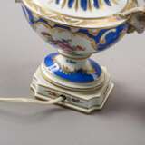 Paire de lampes en porcelaine Vergoldung Napoleon III 40 - Foto 7
