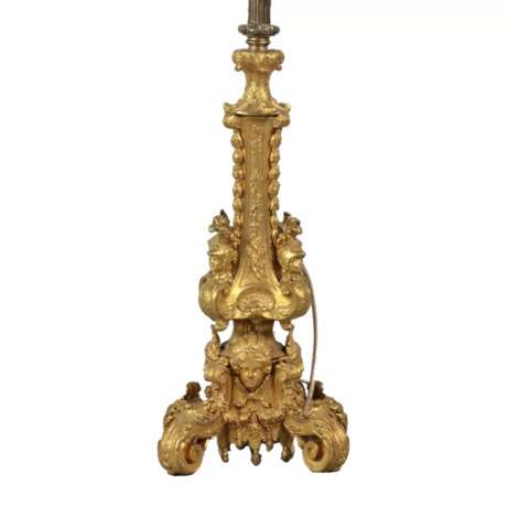 Lampadaire de style Louis XVI. Gilded bronze 166 г. - фото 2