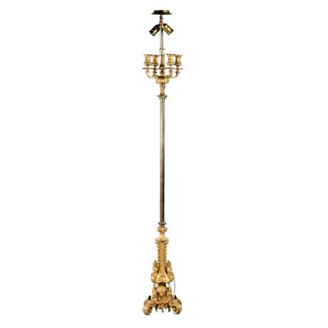 Lampadaire de style Louis XVI. Gilded bronze 166 г. - фото 4